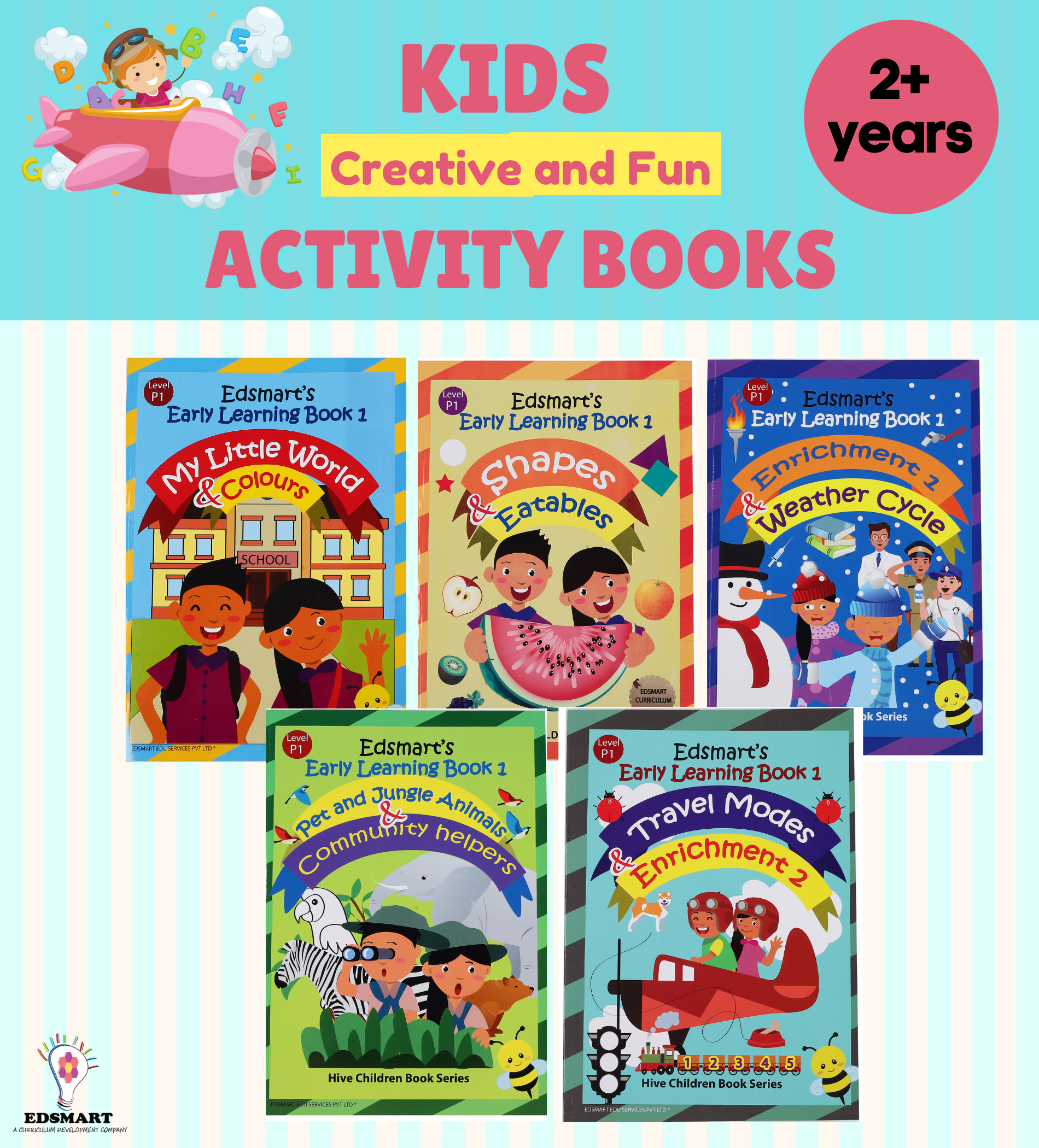 Playgroup Preschool  Activity Books