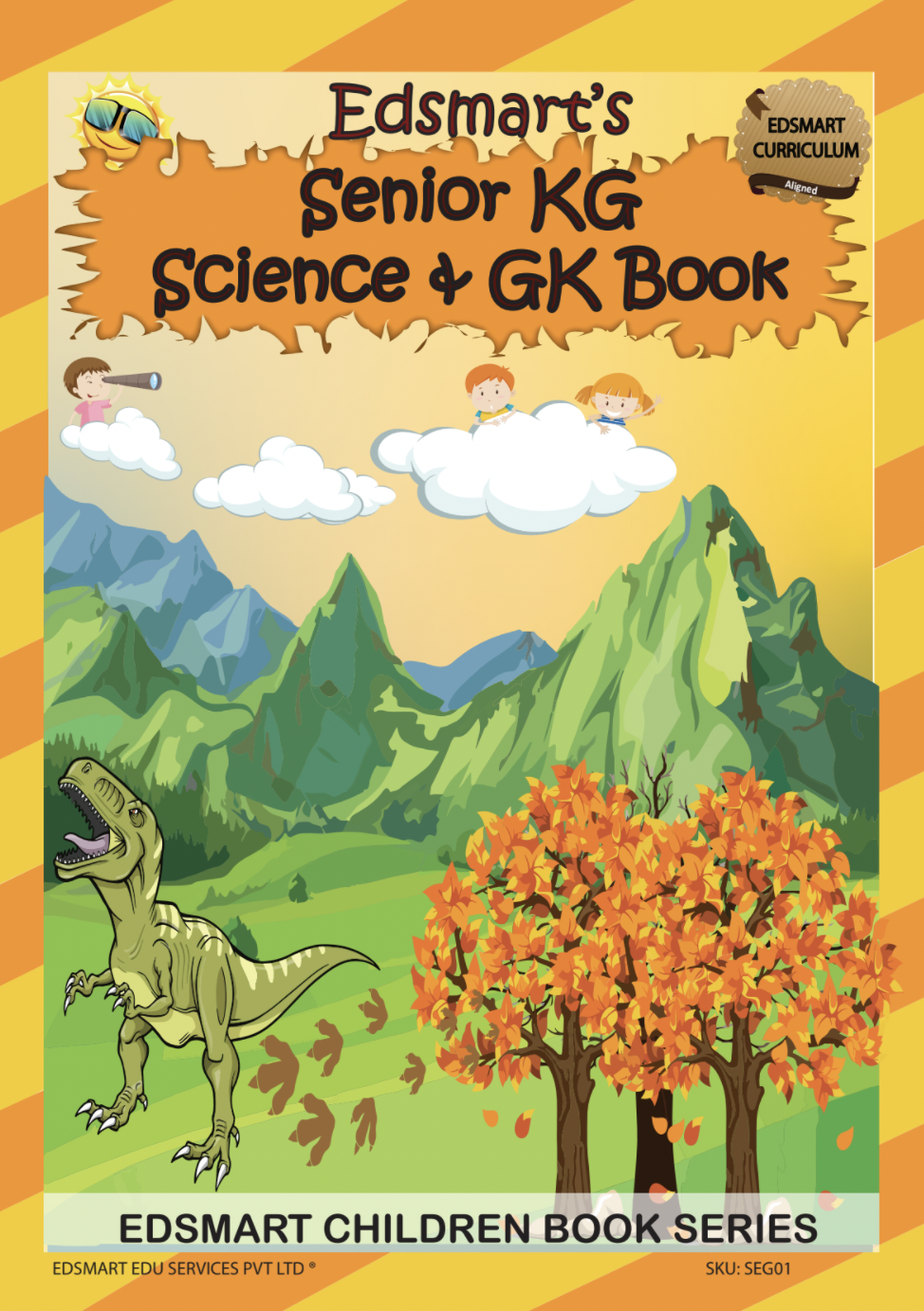 Senior KG Maths and Science Book combo - 3 books