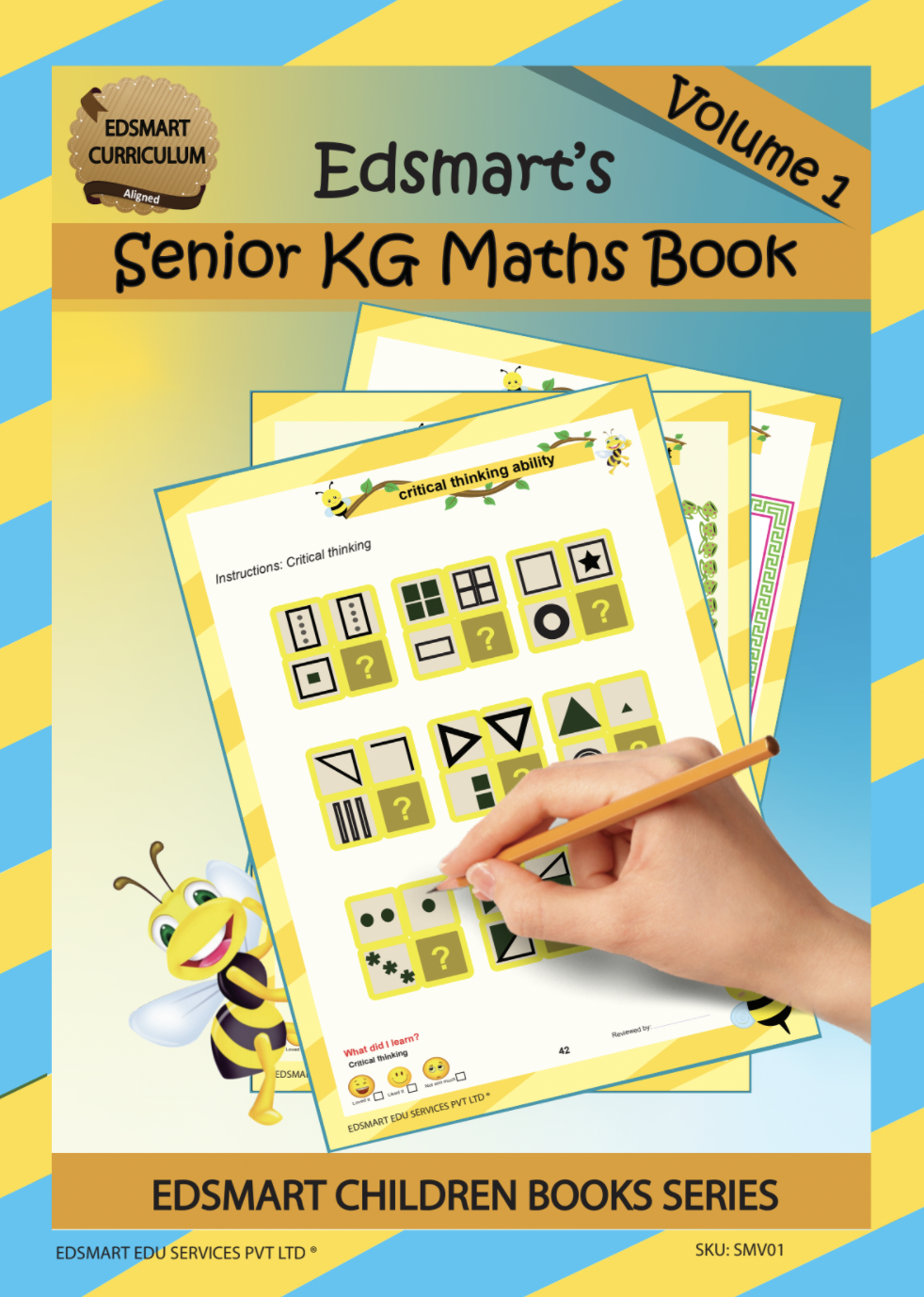 Senior KG Maths Book - Volume 1