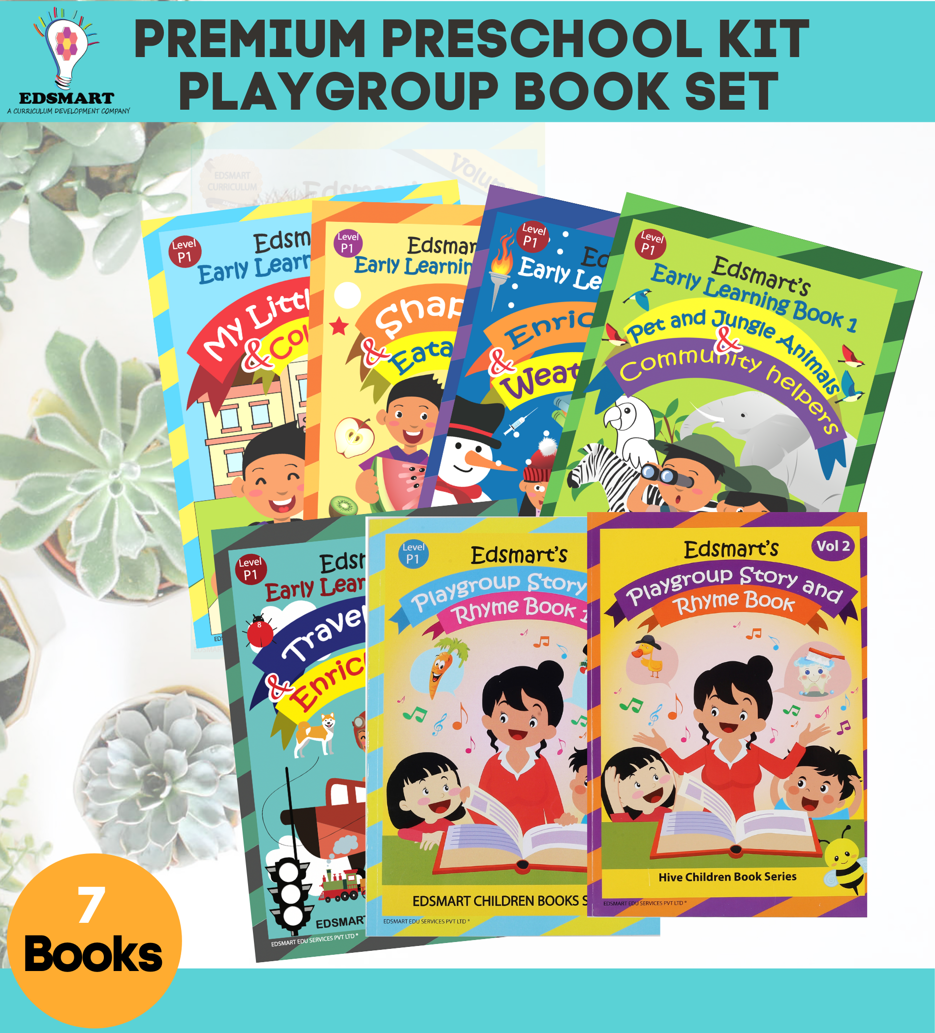 Edsmart Playgroup Preschool Books and Kits 