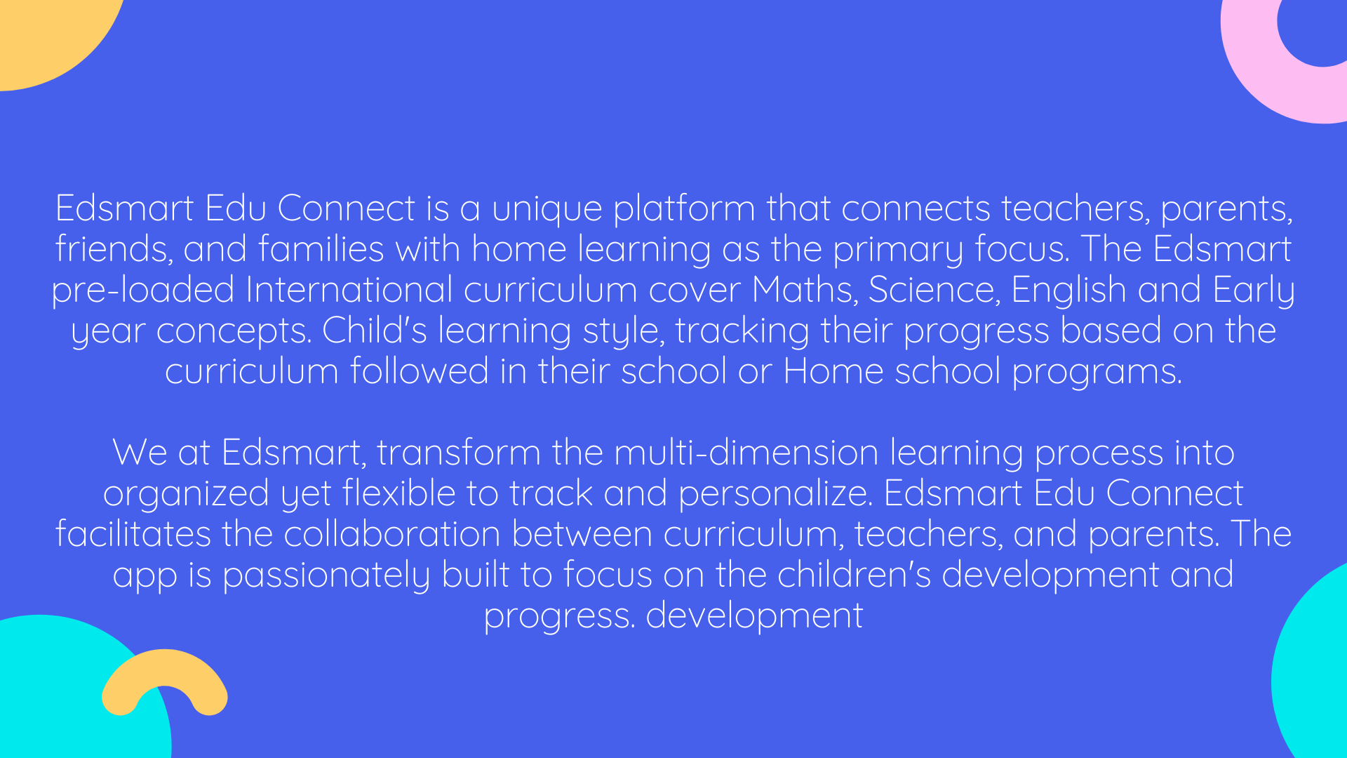 Edsmart Home Schooling Online Preschool