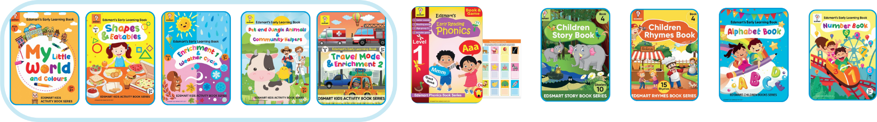 EdSmart Nursery Premium Books